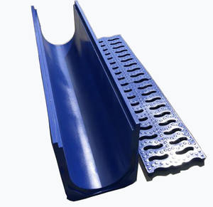 Canale di Drenaggio a U <span class=keywords><strong>in</strong></span> Acciaio Inox e Resina per Esterni di Alta Qualità, Grondaia per Acque Piovane <span class=keywords><strong>in</strong></span> SMC - Product Image 3