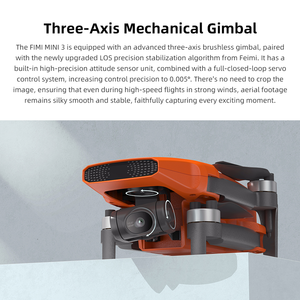 Máy bay không người lái FIMI MINI 3 RC 8K 60FPS, camera gimbal 3 trục, động cơ không chổi than 250g, tầm bay xa 9KM, đồ chơi máy bay không người lái chuyên nghiệp, tầm bay xa - Product Image 5