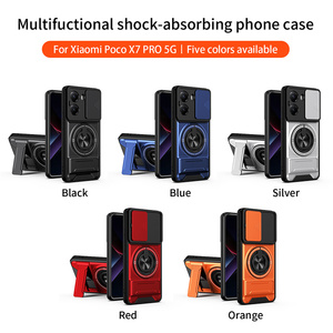 Funda Protectora Antigolpes para <span class=keywords><strong>Xiaomi</strong></span> Poco X8 <span class=keywords><strong>Pro</strong></span> X8 ProMax, con Ventana Deslizante y Protección Contra Impactos, Entrega Rápida Lichicase - Product Image 1