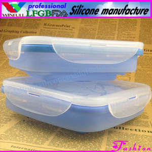 Boîtes à lunch pliables en plastique et boîtes bento, capacité de 1300 ml, durables, plage de température de -40 à 230 degrés - Product Image 5