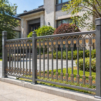 Rampe de protection pour balcon extérieur en aluminium traité thermiquement, multicolore au choix, écologique, garantie à vie