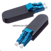 Cordon de raccordement en boucle LC UPC 50/125 SM Duplex en fibre optique PVC (OFNR) pour test de réseau OTDR et auto-vérification des émetteurs-récepteurs optiques