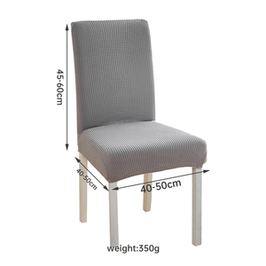 Funda de Silla Personalizada de Polar, Elástica, de Spandex, para Bodas y Fiestas, para Banquetes - Product Image 2
