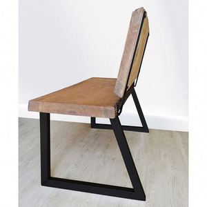 Industrial Metal Park Bench Bracket Heavy Duty Rustic Square Shape <b>Table</b> Bench Brackets End <b>Table</b> <b>Legs</b> - Product Image 6