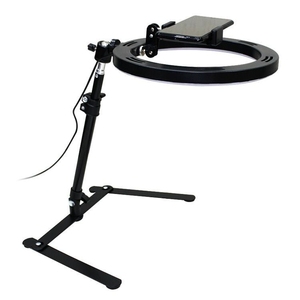 Nuevo Anillo de Luz LED de 26 cm con Soporte Superior y Soporte para Teléfono, Luz de Relleno para Transmisión en Vivo, Grabación de Videos de <span class=keywords><strong>TikTok</strong></span> - Product Image 6