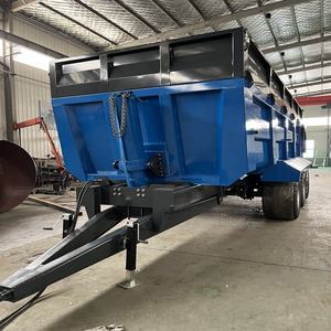 Rimorchio moderno idraulico a tre assi 30T per l'agricoltura - Product Image 2