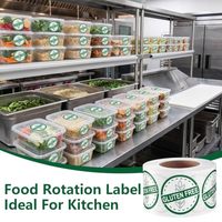 Etiquetas Adhesivas con Logotipo Impreso Personalizado, Diseño Privado, Rollo de Vinilo Autoadhesivo Impermeable, Etiqueta con Descuento
