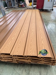 Revêtement composite creux en WPC imperméable pour extérieur, panneau de sol en bois-plastique gaufré 3D - Product Image 6