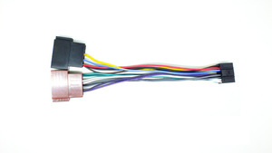 Adaptateur auxiliaire 16 broches Adaptateur ISO Prise de bus Faisceau de câblage Connecteur Adaptateur Convient pour <span class=keywords><strong>Kenwood</strong></span> NC - Product Image 3