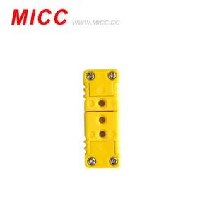 MICC Orange Tipe N Pin Datar MICC-MC-N-M/F Konektor Termokopel Mini