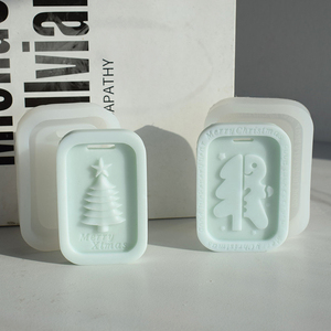 <span class=keywords><strong>Besafe</strong></span> Moldes de Silicona para Manualidades DIY, Adornos Colgantes para Coche de Navidad, Difusores de Aromaterapia de Yeso, Decoración de Piedra - Product Image 5