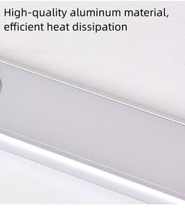 Lumières de placard intelligentes à <span class=keywords><strong>induction</strong></span> corporelle LED, détecteur de mouvement, rechargeable par USB, pour armoire, placard, couloir - Product Image 6