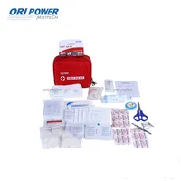 Ori-power-kit de primeros auxilios rojo para coche, mini bolsa médica de primeros auxilios para viaje, portátil, al aire libre, novedad, gran oferta