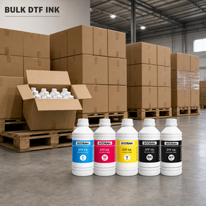 หมึก DTF ขายส่ง CMYK สีขาว ความเข้มข้นสูง ชนิดน้ำ 1000 มล. สำหรับงานพิมพ์ดิจิทัลแบบ Direct to Film Transfer - Product Image 1