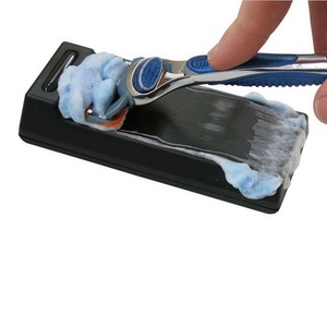 Accesorio de afeitado compatible con <span class=keywords><strong>gillette</strong></span> fusion, afilador de hojas, cabezal de afeitadora de repuesto para Cartucho mach - Product Image 1