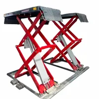 Elevador Hidráulico Ultrafino Tipo Tijera para Autos con Certificación CE ISO para Talleres de Reparación Automotriz