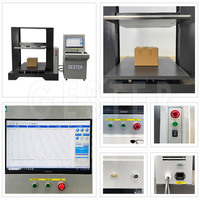 GESTER Testeur de compression de modèle informatique GT-N02B 220V Équipement d'emballage de laboratoire avec garantie d'un an Gamme 100KN Précision +/-0.5%