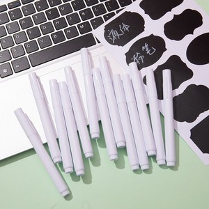 Stylos à <span class=keywords><strong>peinture</strong></span> à la craie à base d'eau blanche, pointe fine, séchage rapide, effaçables, marqueurs à la craie <span class=keywords><strong>pour</strong></span> les arts et le bricolage sur bois, verre, métal, plastique - Product Image 5