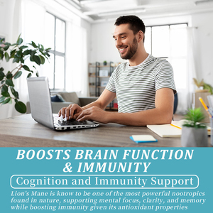 Capsules de Champignons Crinière de Lion de Qualité Supérieure – Renforce le Système Immunitaire et Nerveux - Product Image 5