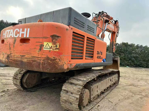 รถขุดไฮดรอลิกแบบตีนตะขาบฮิตาชิ ZX490LCH มือสอง รุ่นปี 2020 น้ำหนัก 49 ตัน พร้อมเกียร์บ็อกซ์ เครื่องยนต์ และปั๊ม - Product Image 3