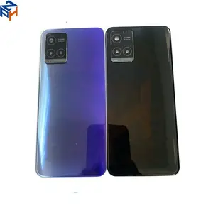 עבור Vivo Y21 Y21 Y33S חזרה סוללה כיסוי + מסגרת קדמית + אמצע מסגרת עם מצלמה עדשה + צד כפתור דיור מקרה חלקי חילוף