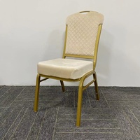 Silla de Conferencia y Banquete con Respaldo Alto y Asa, Cojín de Espuma Gruesa para Reuniones de Negocios, Hoteles y Recepciones Gubernamentales