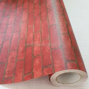 Behang Voor Thuis Decoratieve Pvc Zelfklevende Baksteen Ontwerp Muur Papier Gebruik Huis Interieur 1002