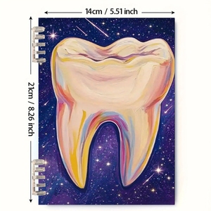 Máy tính xách tay nha khoa với cấu trúc răng minh họa các chuyên gia y tế 120 trang bán buôn trường máy tính xách tay Nhật Ký Nguồn cung cấp - Product Image 2