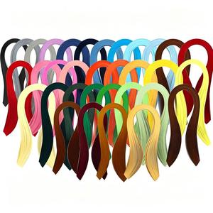 Tiras de Papel para Quilling Beckon Personalizables, Colores Degradados Surtidos, 3mm 5mm de Ancho, 30cm de Largo, para Manualidades Creativas - Product Image 5