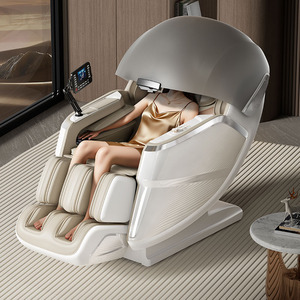 2026 New Zero Gravity 4d Luxury Shiatsu Heating Recliner Body Dual Core Track Chair HY-6218-CC Chair Zero Grav - Product Image 5