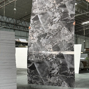 Autocollants muraux en mousse XPE imperméables, effet marbre géométrique moderne, brillants, autocollants, pelables et repositionnables, 1 an pour usage domestique - Product Image 4