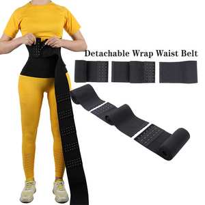 Private Label 6m lungo fasciatura sportiva da palestra avvolgente traspirante dimagrante Shaper vita 10M di spessore 10M in lattice fascia separata due - Product Image 4