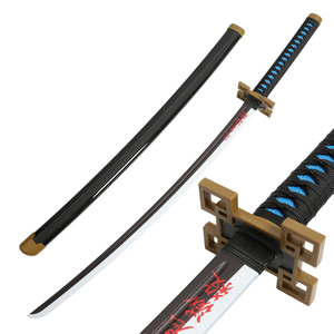 Espada de plástico de una pieza de 101 cm de Demon Slayer: <span class=keywords><strong>Kimetsu</strong></span> <span class=keywords><strong>No</strong></span> <span class=keywords><strong>Yaiba</strong></span>, accesorio de cosplay indeformable de Jiro Kiriko y esposa de Zenitsu, 0.55 kg - Product Image 4