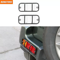 Accessoires décoratifs de voiture garniture extérieure pare-chocs arrière Protection contre les feux de brouillard couverture de lampe décorative pour Suzuki Jimny 2007-2017