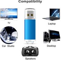 Flashdisk USB 3.0 Logam Murah Grosir Logo Kustom 128GB 64GB 32GB 16GB 8GB 4GB Pen Drive dengan Antarmuka USB Stick