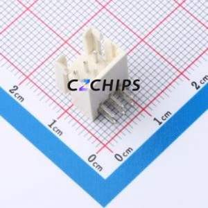 HC-XHD2.54-2x3AW Wire-to-Board Pin Header Bent Lead Through Hole,P=2.5mm Connector 2x3P 2.5mm Right Angle Insert XHD - Product Image 1