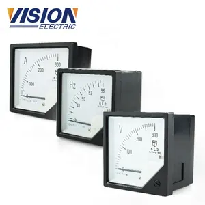 Vôn Kế VISION Analog DC 6L2-V 0-300V 0-500V 76*76Mm Kích Thước - Product Image 1