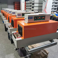 Machine d'emballage sous film rétractable semi-automatique manuelle pour bouteilles en plastique PP, modèle Mini Bs260