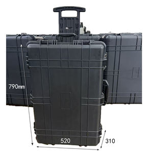 DPC136-8 Precio de Fábrica, Caja de Plástico Grande Resistente al Agua IP67, Maleta Rígida con Ruedas para Almacenamiento y Transporte de Herramientas, 790*520*310mm - Product Image 2