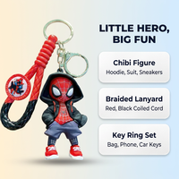 Porte-clés figurine Chibi, breloque de sac, jouet, cadeau pour enfants et fans