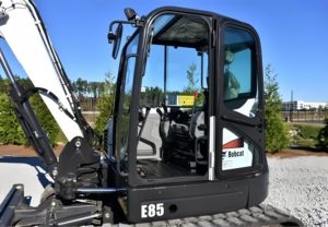 Excavadora hidráulica de cadenas Bobcat E85 usada de 2019 en venta, poco usada, pocas horas, lista para enviar a todo el mundo, pesada - Product Image 3
