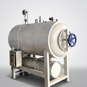 Autoclave industriel pour substrat de champignons 0,9 m³/2 m³ en acier au carbone/acier inoxydable pour la stérilisation des blocs de champignons - Product Image 1