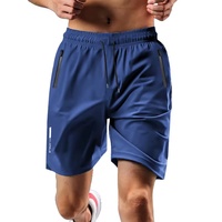 Shorts de sport pour homme à séchage rapide avec poches zippées, shorts de sport élastiques, shorts de course, pantalons de sport respirants