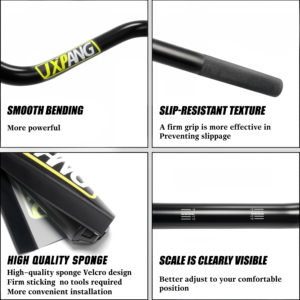 Guidon de Dirt Bike de moto de grande hauteur 1 1/8 "28mm avec coussin en <span class=keywords><strong>mousse</strong></span>, pour guidon de Pit Bike pour Motocross ATV Quad Pit Dirt Bike - Product Image 2