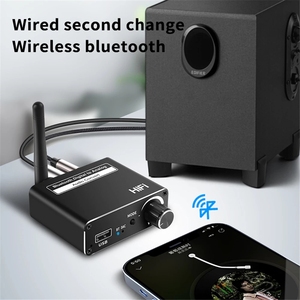 Bộ chuyển đổi DAC kỹ thuật số sang analog 192kHz Bluetooth không dây 5.0 với tai nghe Bộ khuếch đại đồng trục quang học 3,5mm Hỗ trợ bộ chuyển đổi âm thanh USB - Product Image 5