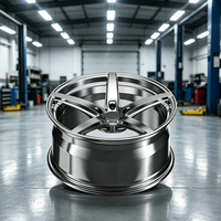 WHEELBOSS Jante en aluminium forgé 19 pouces tout-terrain Beadlock Concave Flow Forming moulée à basse pression, Marque privée