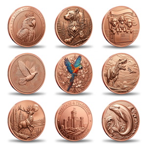 Moneta Commemorativa in Rame Puro USA 250° Anniversario 'Spirit of 1776' '250 Anni di Libertà' Monete in Rame Puro .999 - Product Image 6