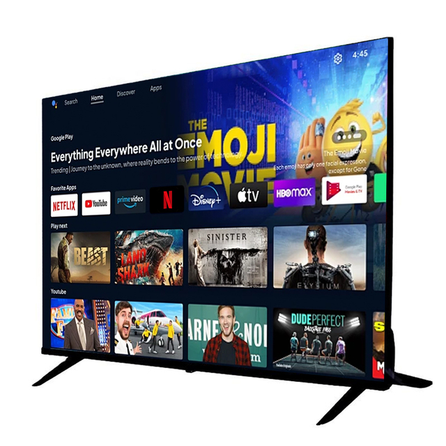 Durable Wall Mounted 32 Inch LED HDTV Smart TV 4K Ready Multi Language for Overseas Bulk Order Procurement