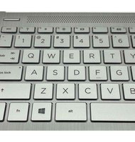 Remplacement argent boîtier supérieur Palmrest Touchpad clavier assemblage pour HP 14Z-DK 14S-CF ordinateur portable modèle L48648-001 pièces d'ordinateur