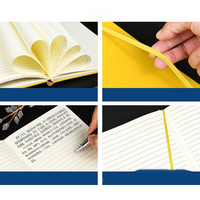 Carnet promotionnel personnalisé avec logo A5 A6 avec sangle élastique, journal en PU, carnet de notes, bloc-notes, carnet en cuir PU